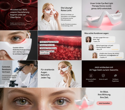 Smartes Augenlift & Straffungsbrille✨