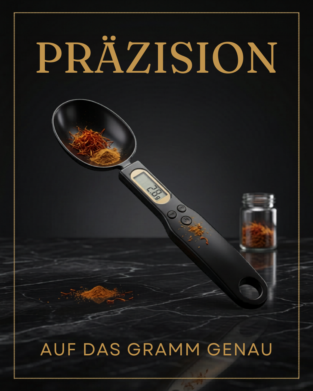 SmartChef Elite – Digitale Präzisions-Messlöffel-Waage