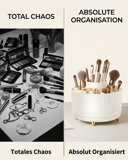 360° Drehbarer Make-up Organizer mit 5 Fächern