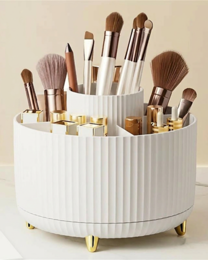 360° Drehbarer Make-up Organizer mit 5 Fächern