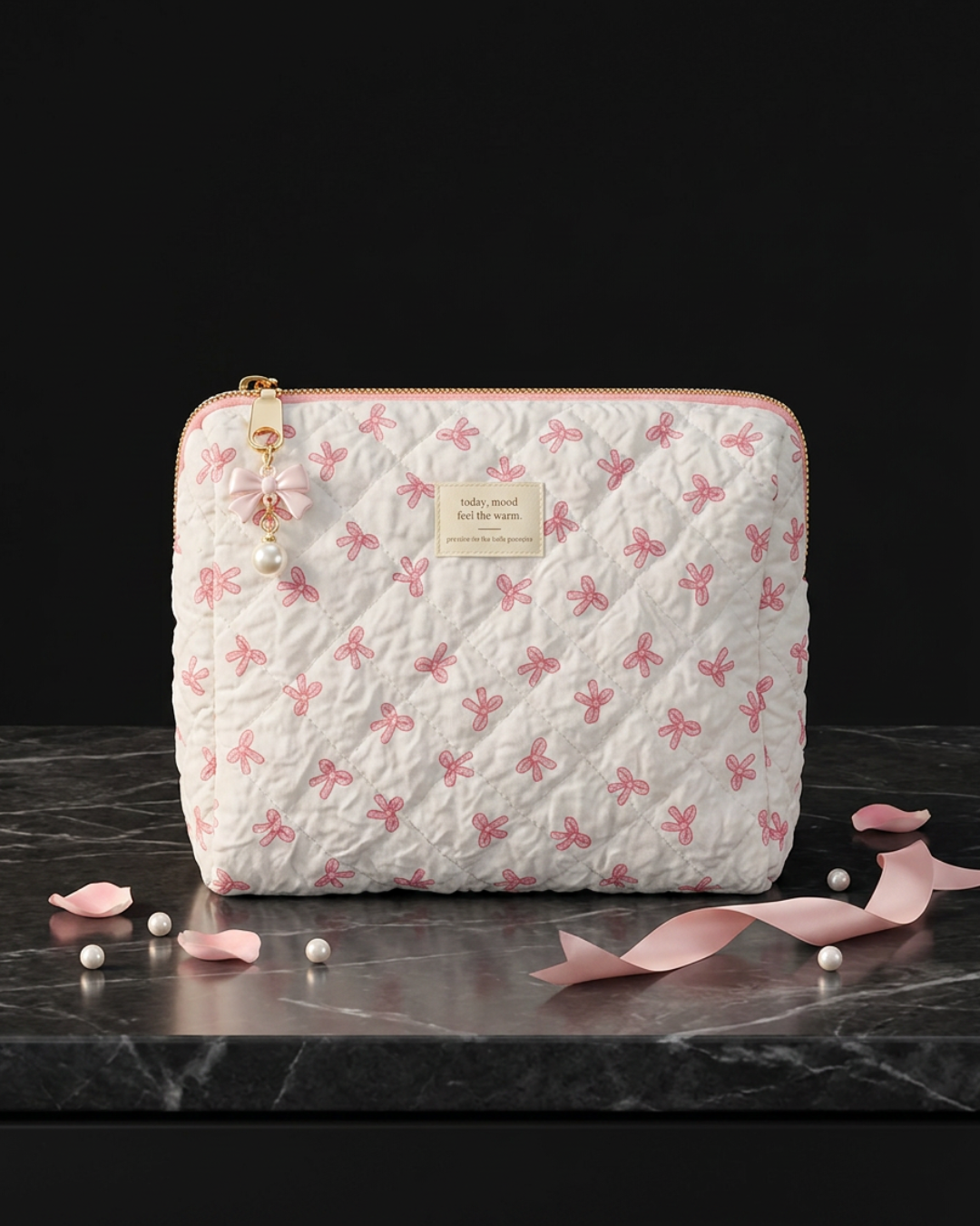 Erdbeerzauber Make-up Tasche 🍓