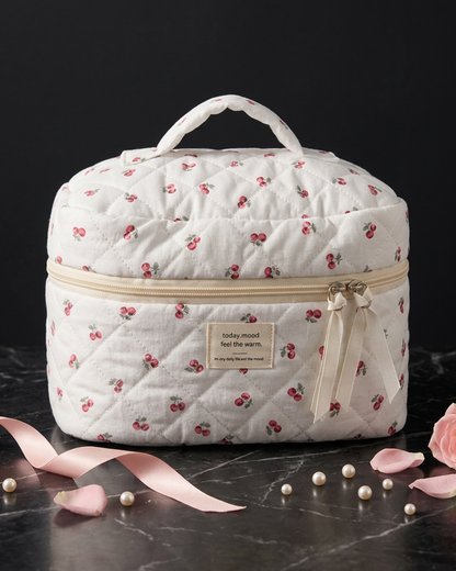 Erdbeerzauber Make-up Tasche 🍓