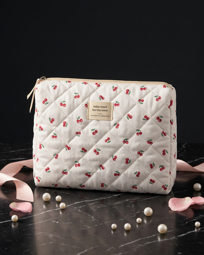 Erdbeerzauber Make-up Tasche 🍓