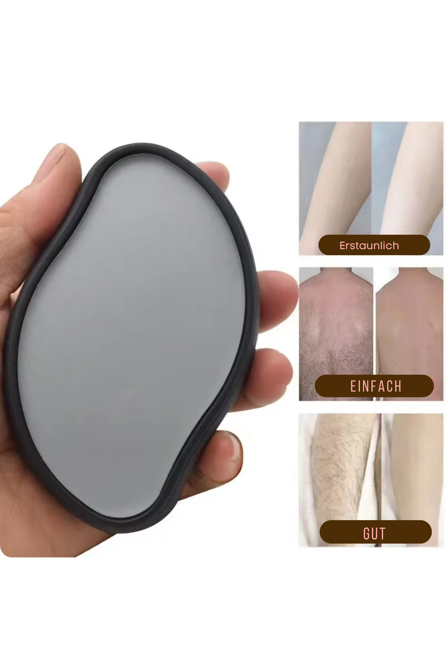 Kristall Haarentferner – Schmerzfrei & Wiederverwendbar