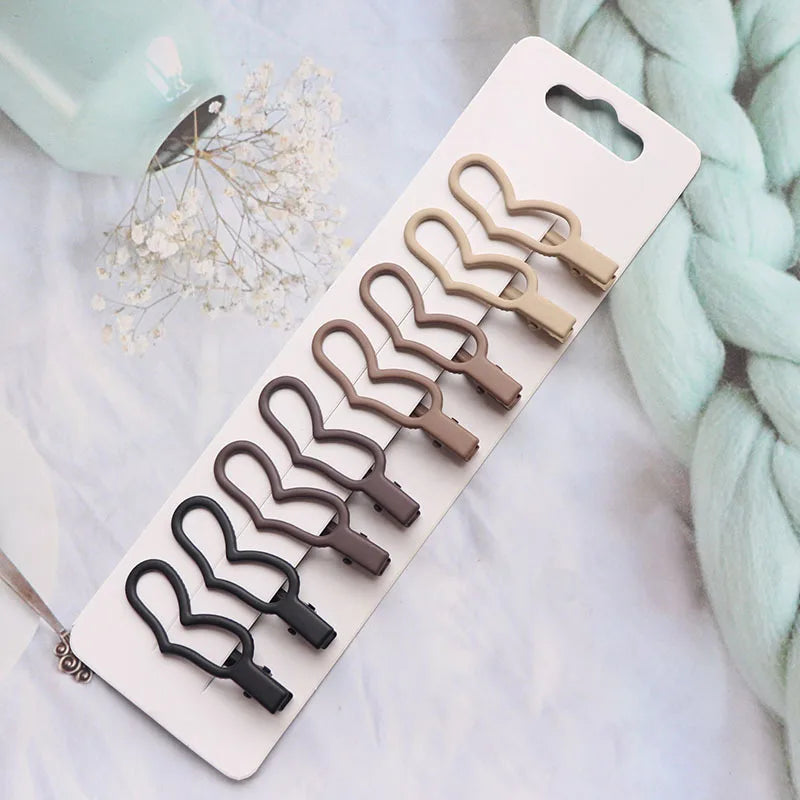 Elegantes Mattes Haarschmuck-Set