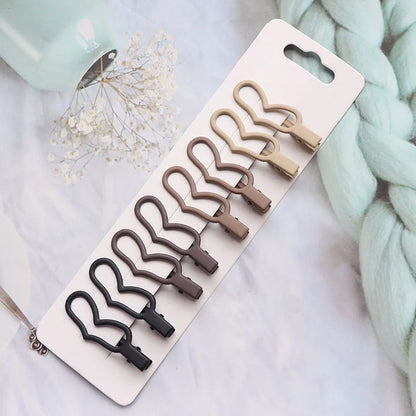 Elegantes Mattes Haarschmuck-Set