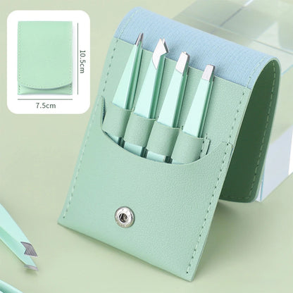BrowPrecision Pro – 4er Präzisions Pinzetten Set