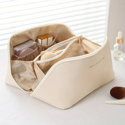 GlamBox – Luxus Make-up Organizer & Reise Kosmetiktasche mit Reißverschluss