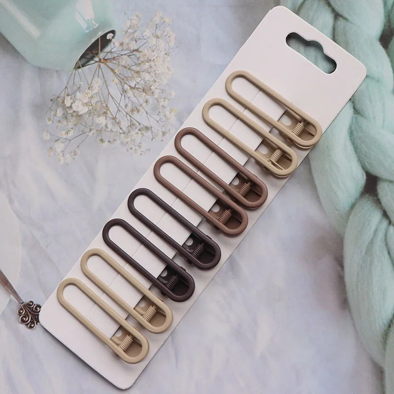 Elegantes Mattes Haarschmuck-Set