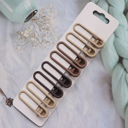 Elegantes Mattes Haarschmuck-Set