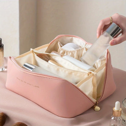 GlamBox – Luxus Make-up Organizer & Reise Kosmetiktasche mit Reißverschluss