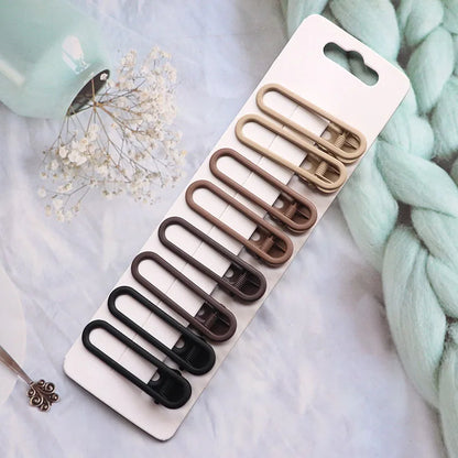 Elegantes Mattes Haarschmuck-Set