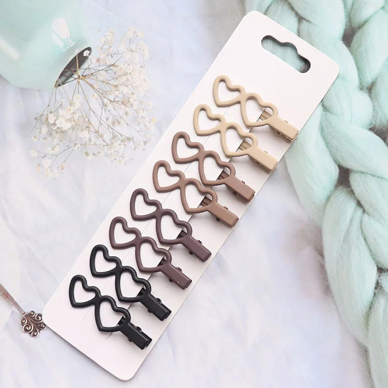 Elegantes Mattes Haarschmuck-Set