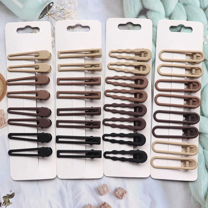 Elegantes Mattes Haarschmuck-Set