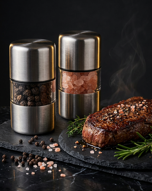 SteelGrind Mini – Präzisions Gewürzmühle