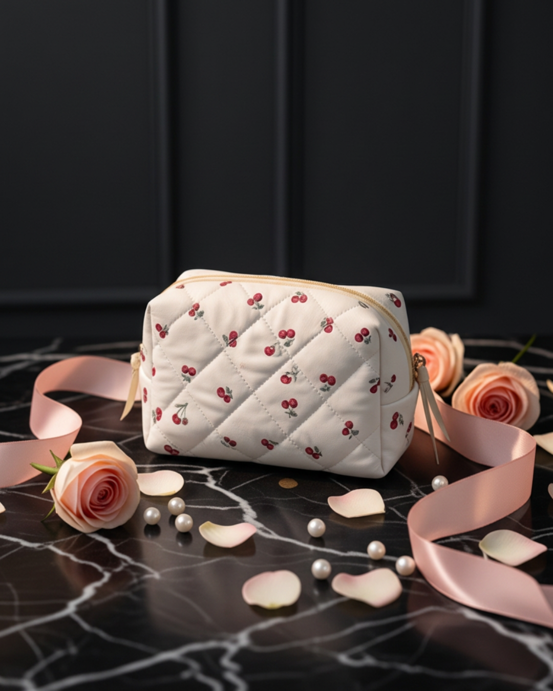 Erdbeerzauber Make-up Tasche 🍓
