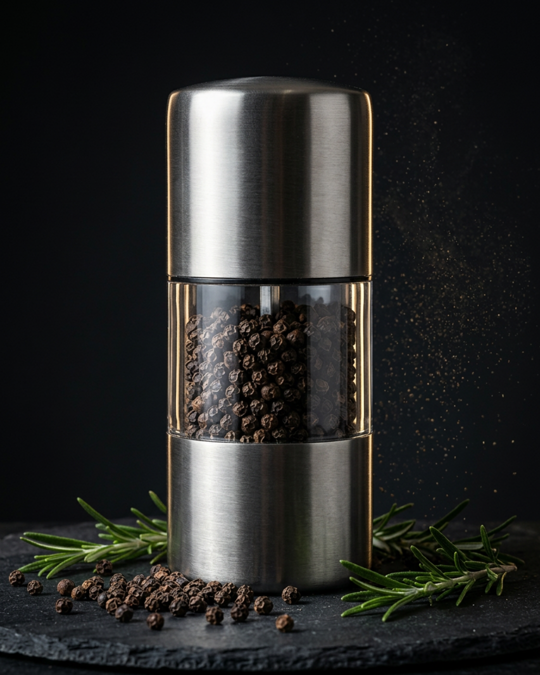 SteelGrind Mini – Präzisions Gewürzmühle