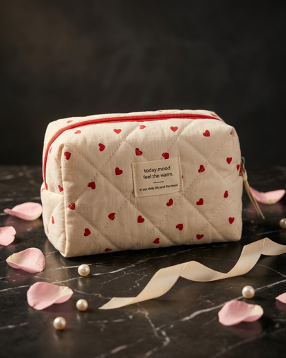 Erdbeerzauber Make-up Tasche 🍓